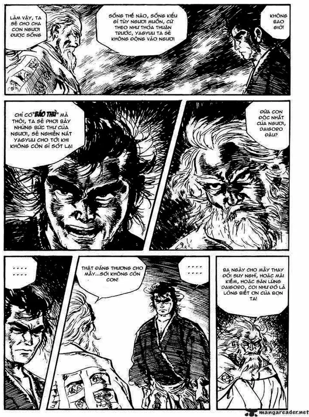 Truyện Tranh Sói Mang Con - Lone Wolf And Cub trang 5