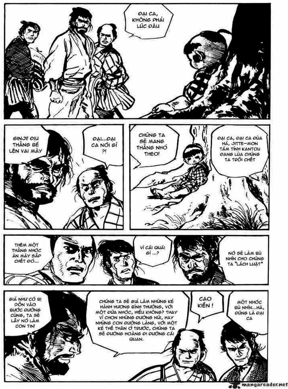 Truyện Tranh Sói Mang Con - Lone Wolf And Cub trang 5