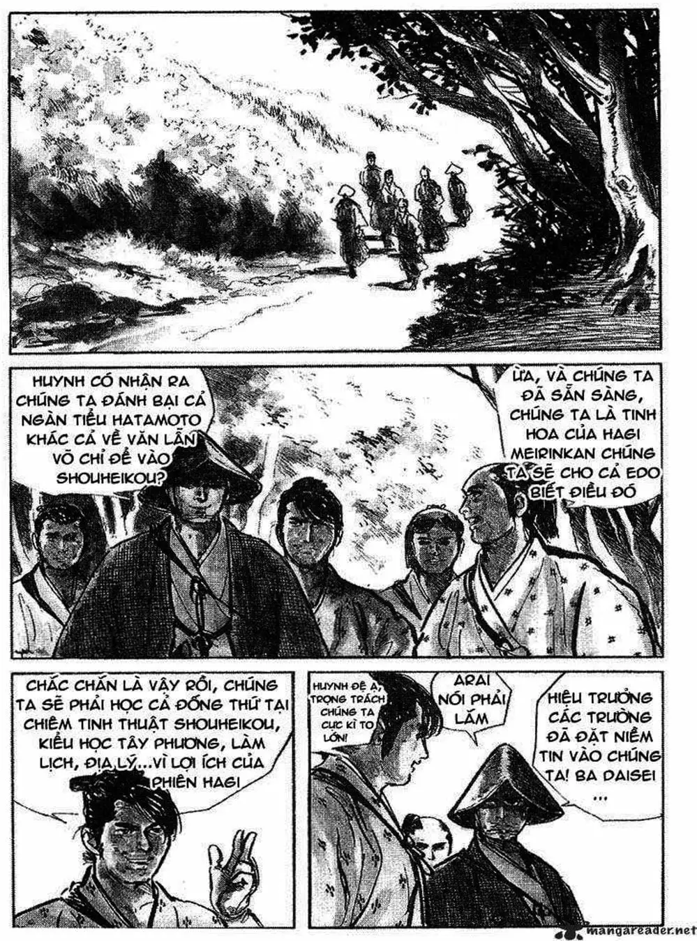Truyện Tranh Sói Mang Con - Lone Wolf And Cub trang 5