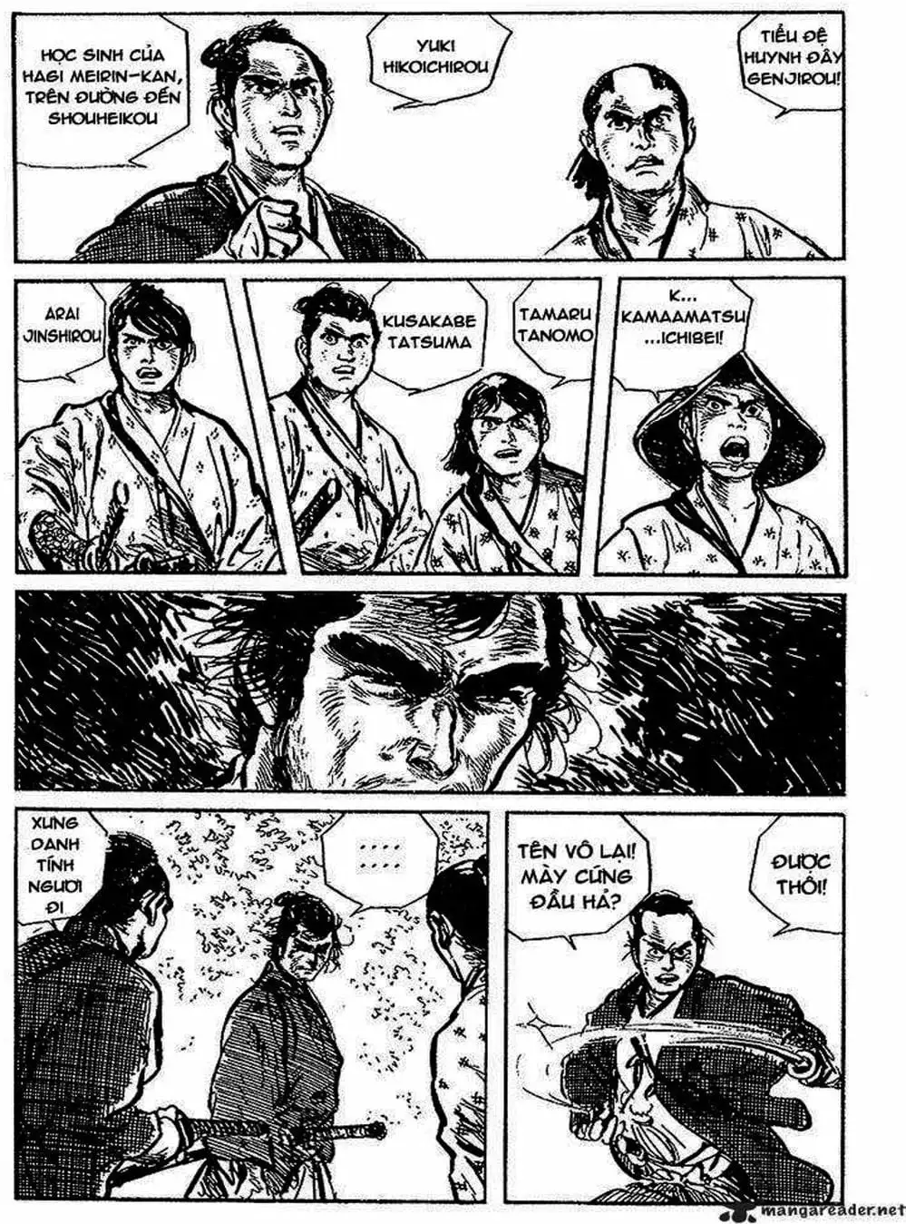 Truyện Tranh Sói Mang Con - Lone Wolf And Cub trang 5