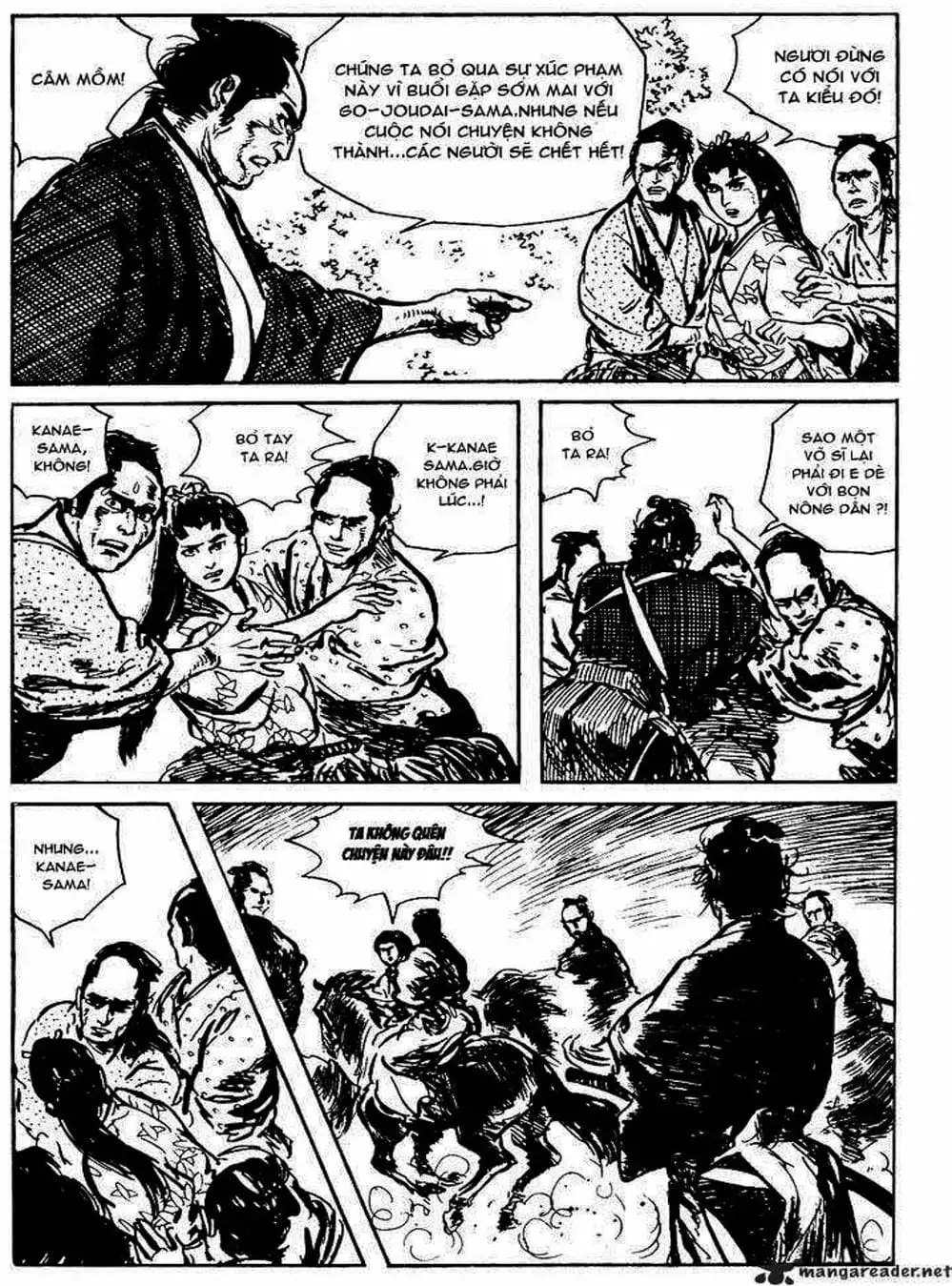 Truyện Tranh Sói Mang Con - Lone Wolf And Cub trang 5