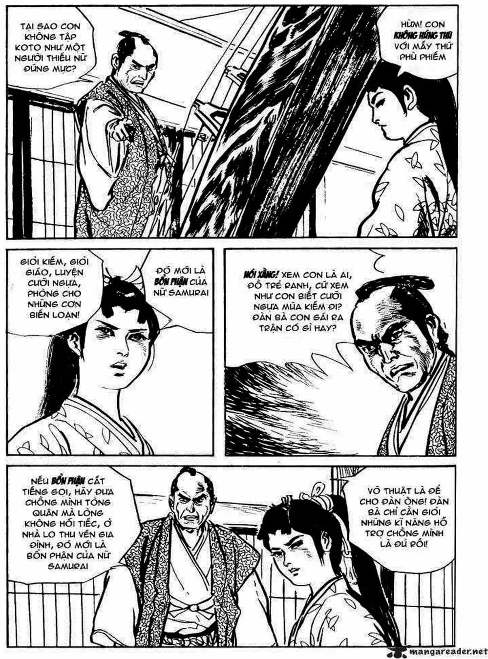 Truyện Tranh Sói Mang Con - Lone Wolf And Cub trang 5