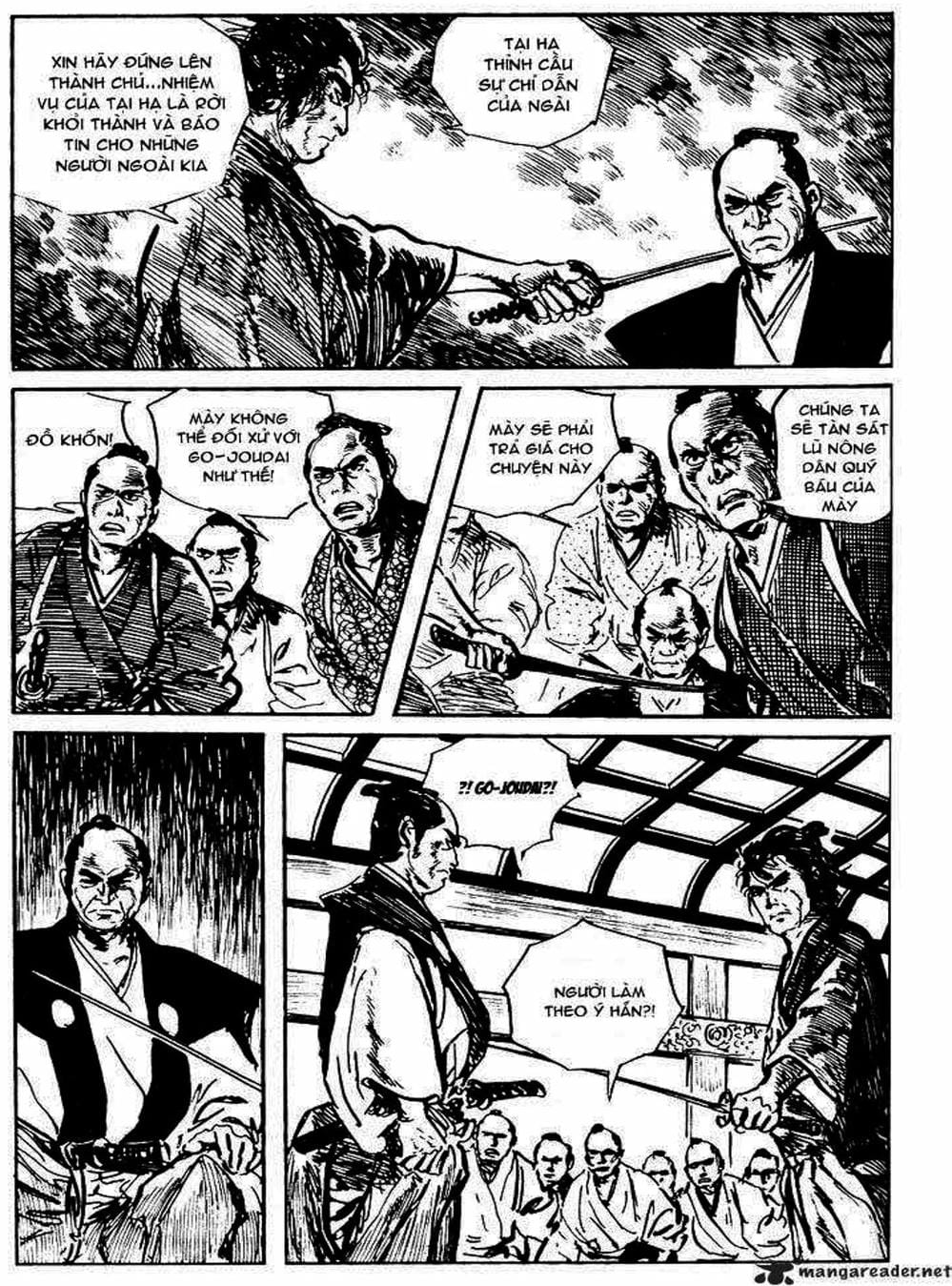 Truyện Tranh Sói Mang Con - Lone Wolf And Cub trang 5