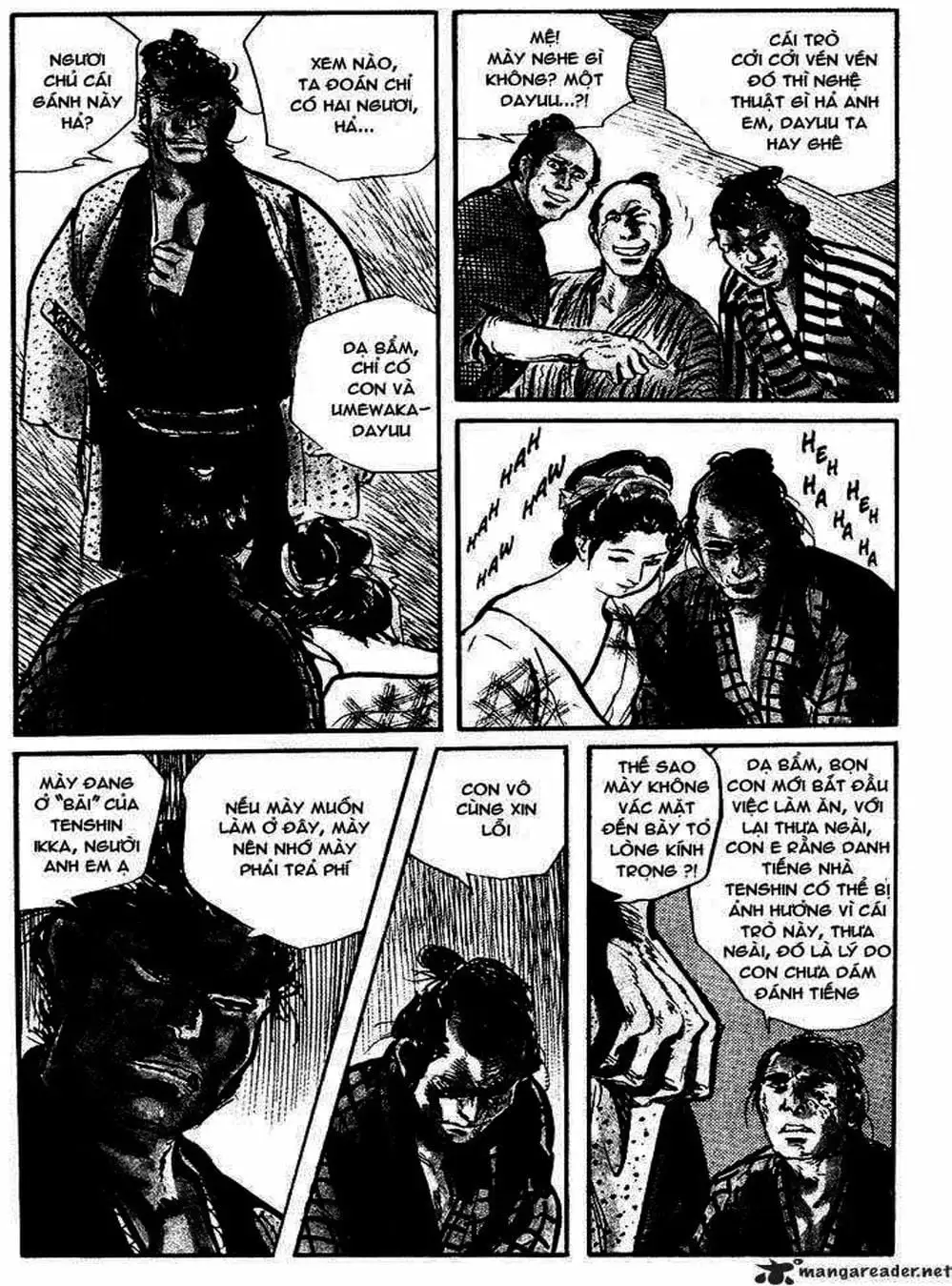 Truyện Tranh Sói Mang Con - Lone Wolf And Cub trang 5