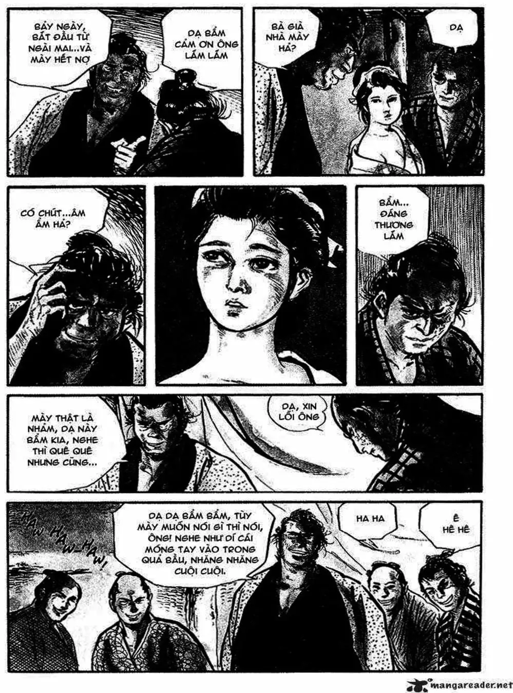 Truyện Tranh Sói Mang Con - Lone Wolf And Cub trang 5