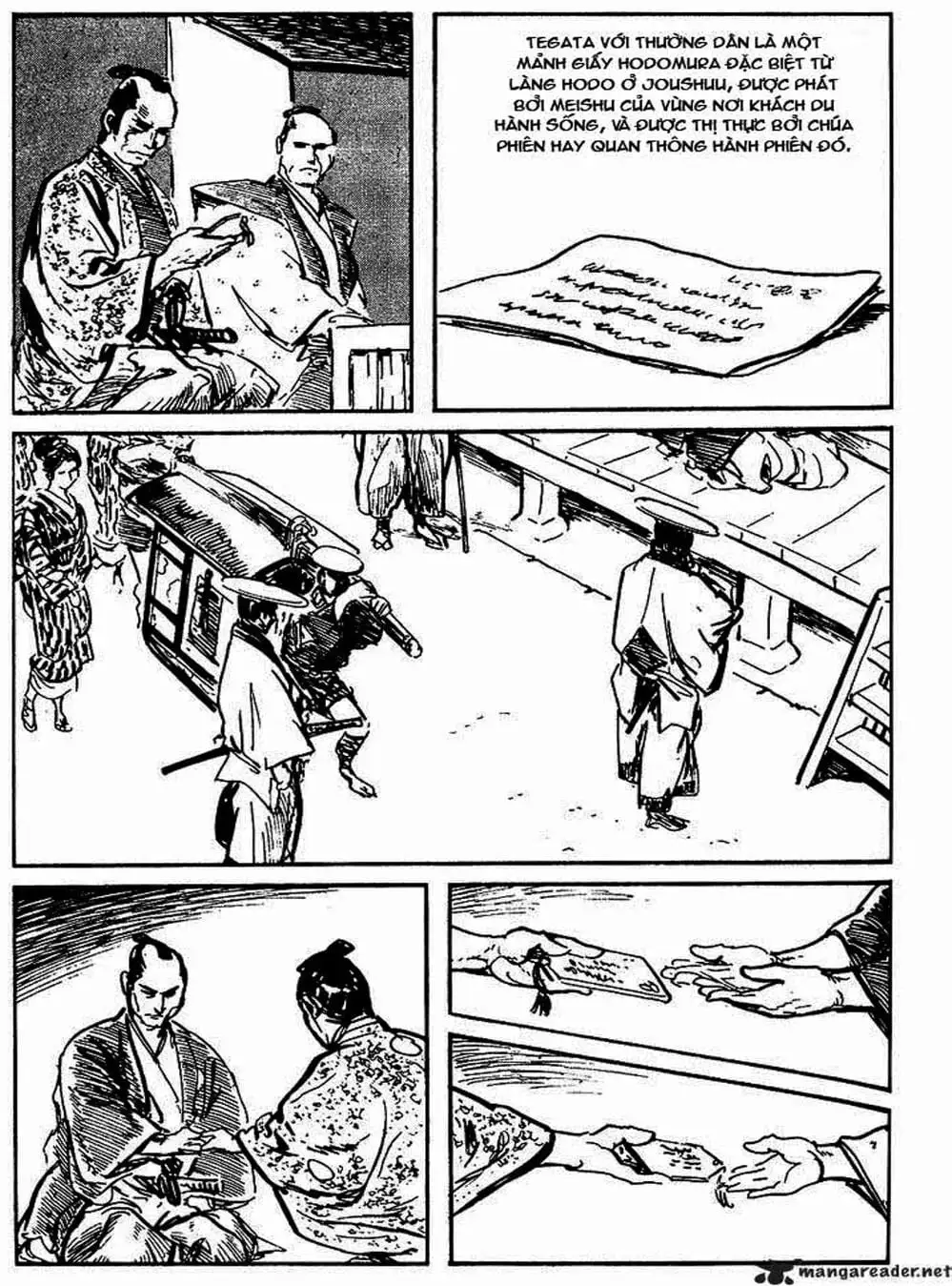 Truyện Tranh Sói Mang Con - Lone Wolf And Cub trang 5