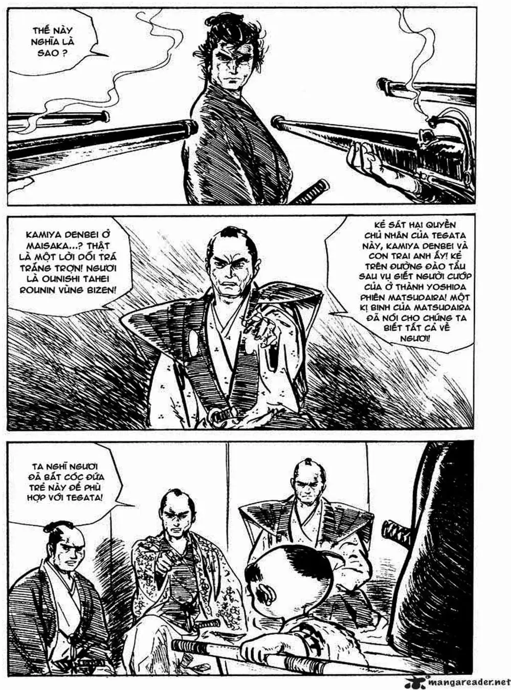 Truyện Tranh Sói Mang Con - Lone Wolf And Cub trang 5