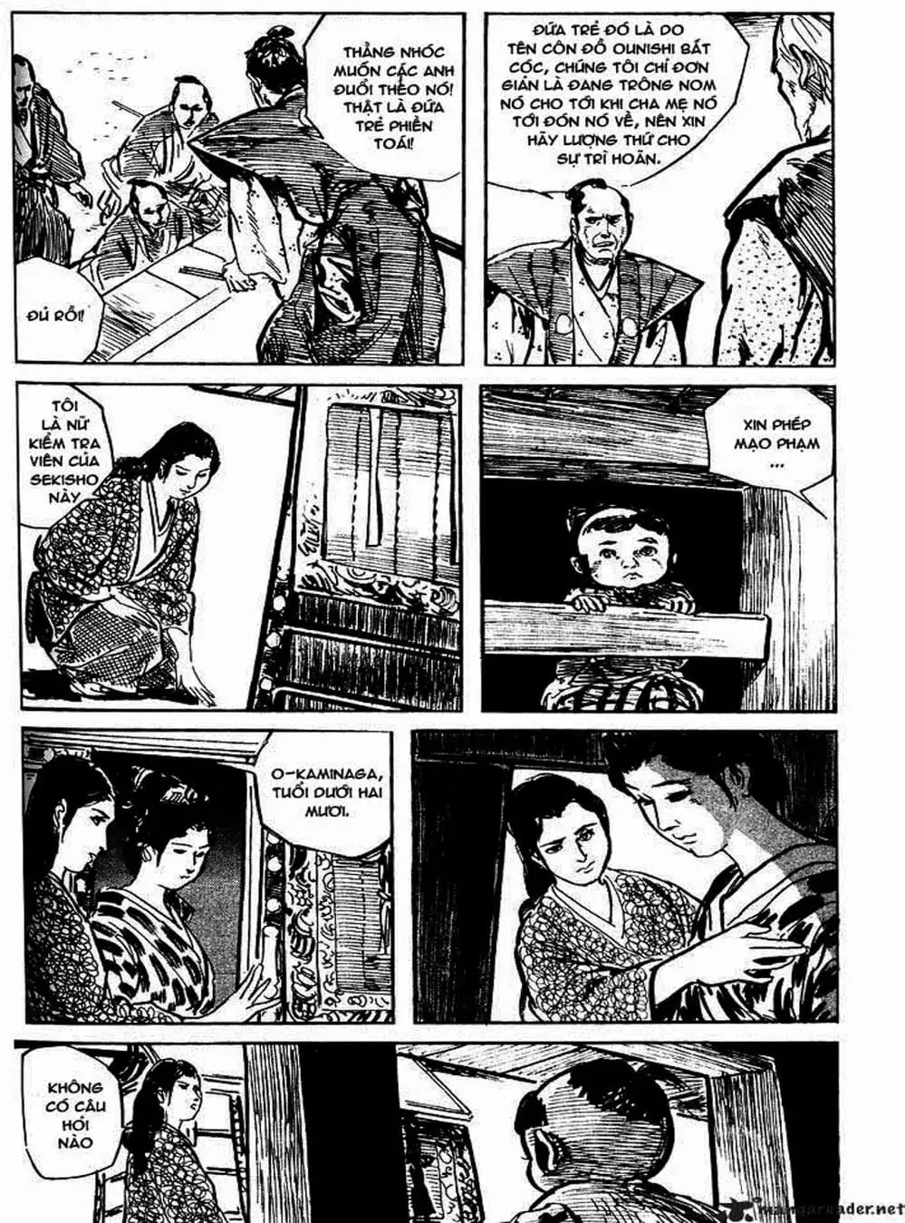 Truyện Tranh Sói Mang Con - Lone Wolf And Cub trang 5