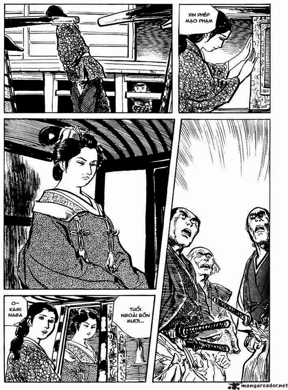 Truyện Tranh Sói Mang Con - Lone Wolf And Cub trang 5