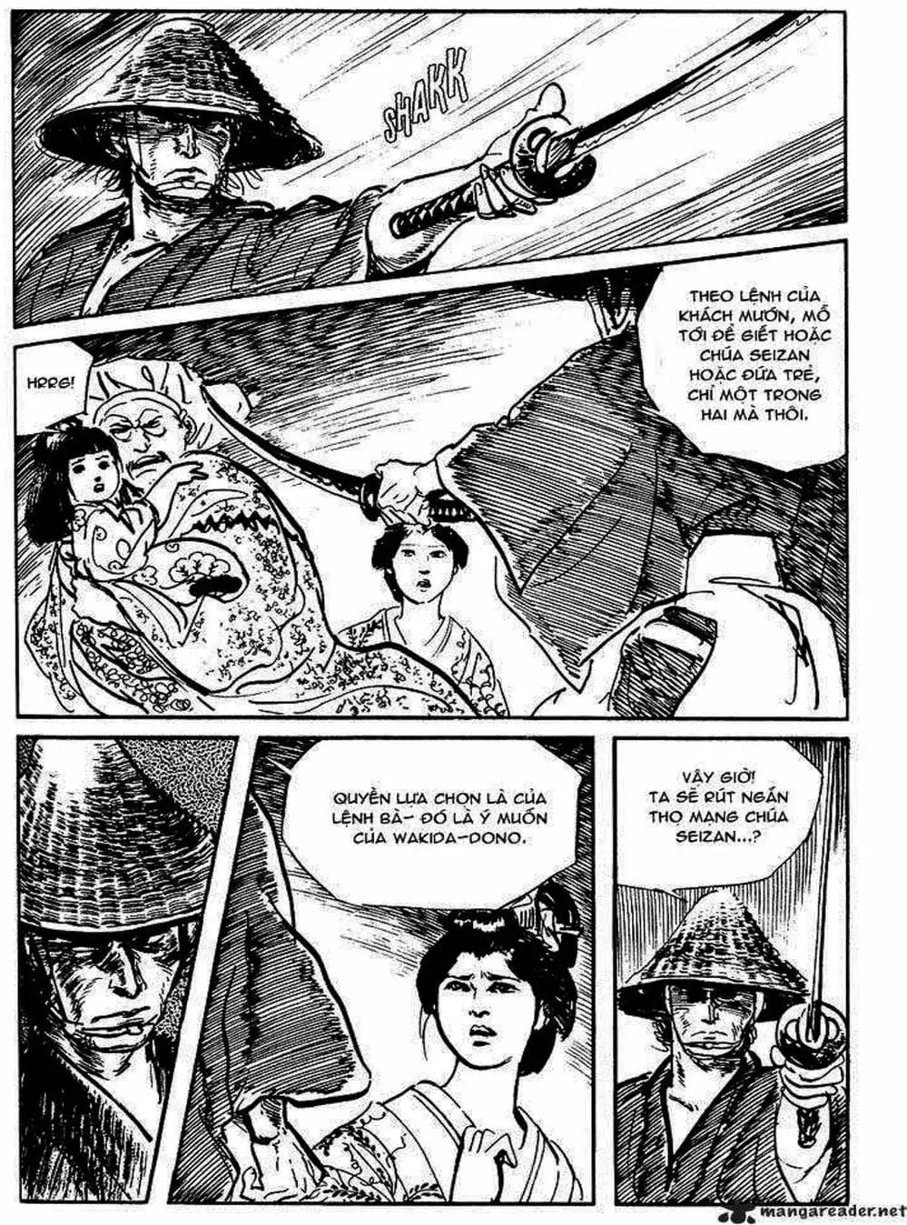 Truyện Tranh Sói Mang Con - Lone Wolf And Cub trang 5