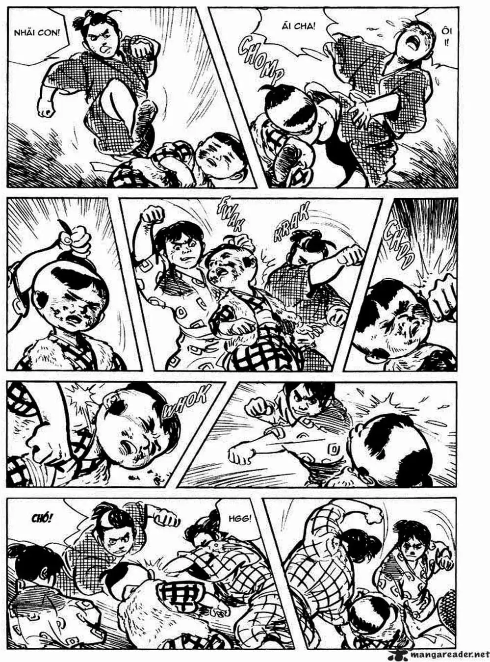 Truyện Tranh Sói Mang Con - Lone Wolf And Cub trang 5