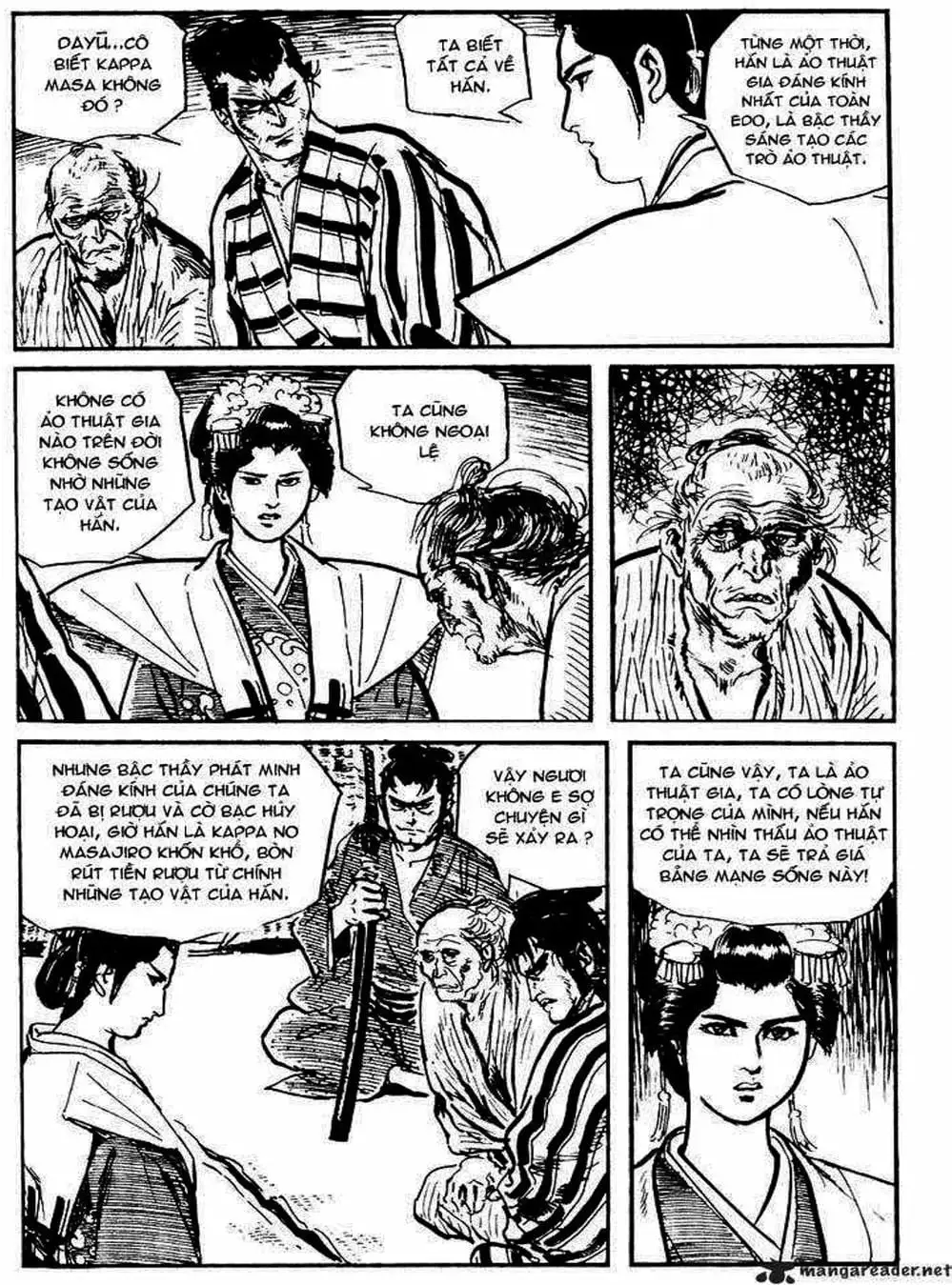 Truyện Tranh Sói Mang Con - Lone Wolf And Cub trang 5