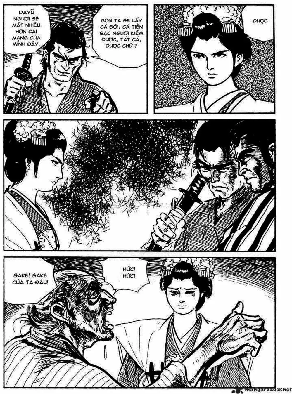 Truyện Tranh Sói Mang Con - Lone Wolf And Cub trang 5