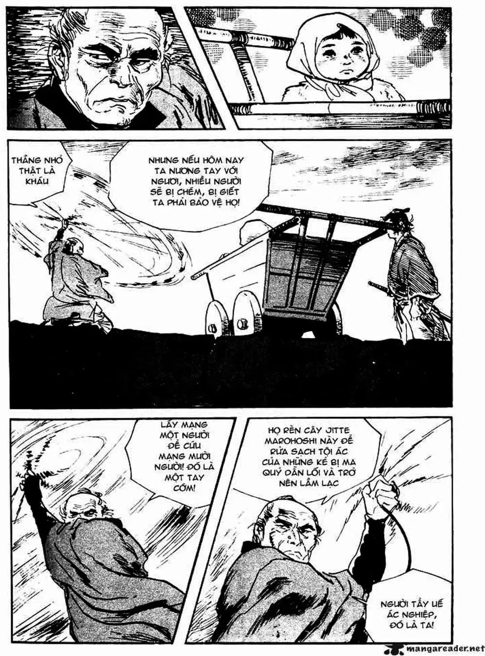 Truyện Tranh Sói Mang Con - Lone Wolf And Cub trang 5