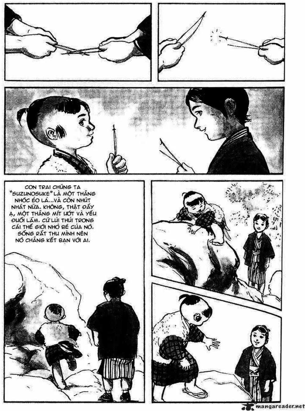 Truyện Tranh Sói Mang Con - Lone Wolf And Cub trang 5