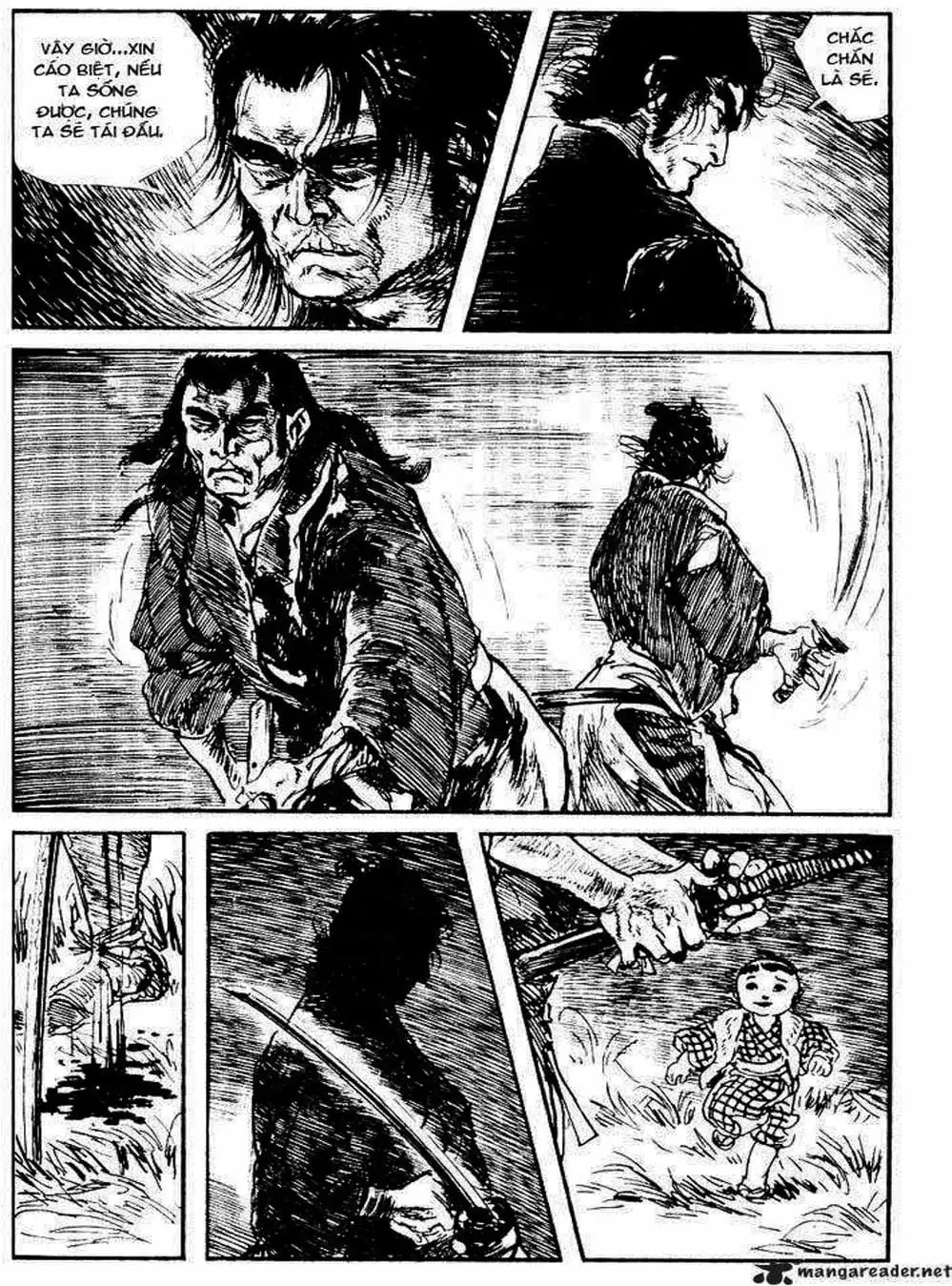 Truyện Tranh Sói Mang Con - Lone Wolf And Cub trang 5