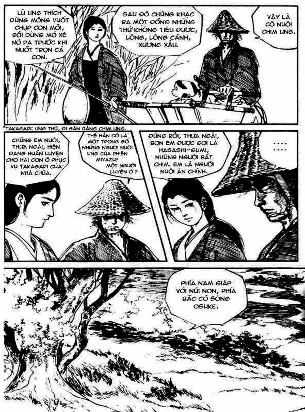 Truyện Tranh Sói Mang Con - Lone Wolf And Cub trang 5