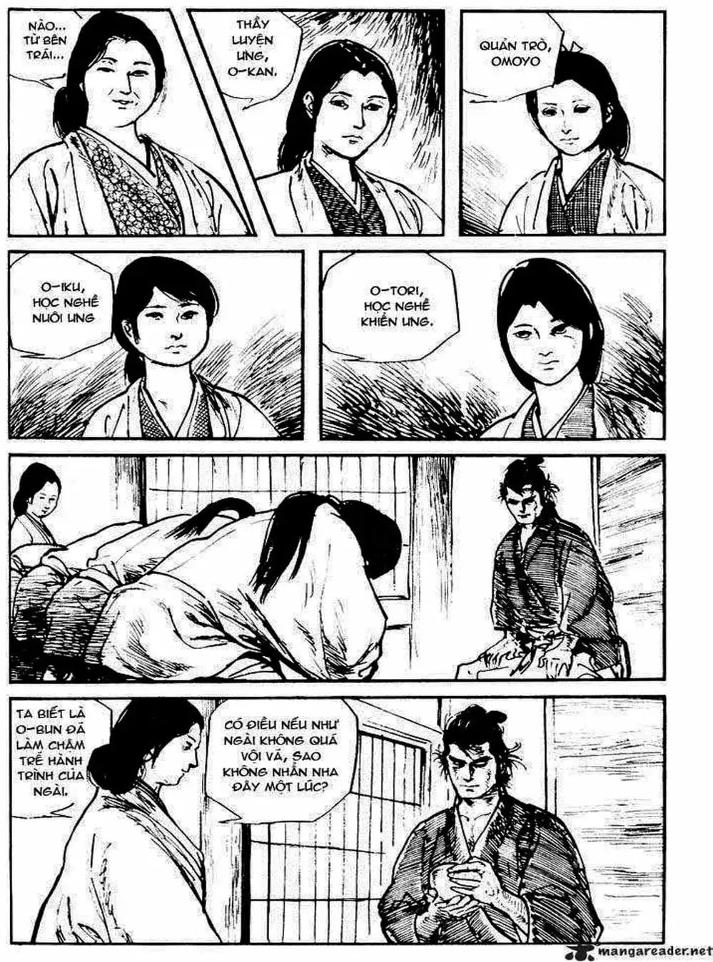 Truyện Tranh Sói Mang Con - Lone Wolf And Cub trang 5