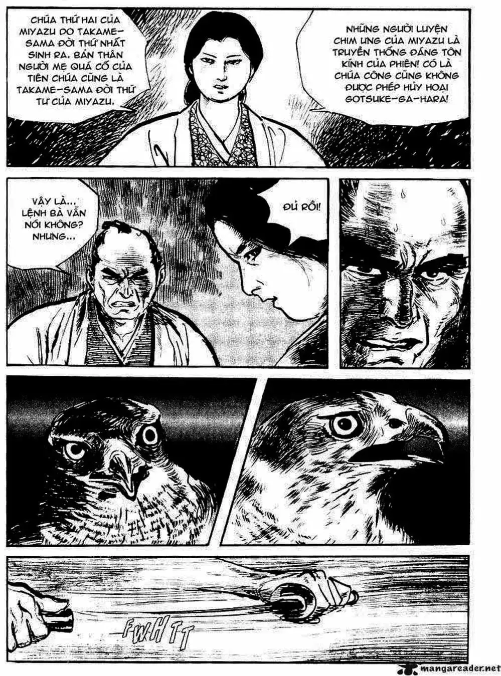 Truyện Tranh Sói Mang Con - Lone Wolf And Cub trang 5