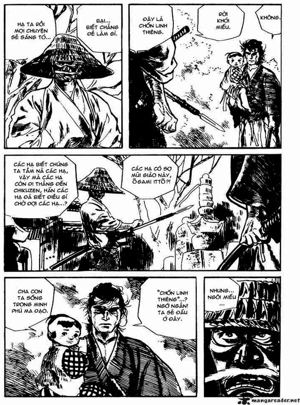 Truyện Tranh Sói Mang Con - Lone Wolf And Cub trang 5