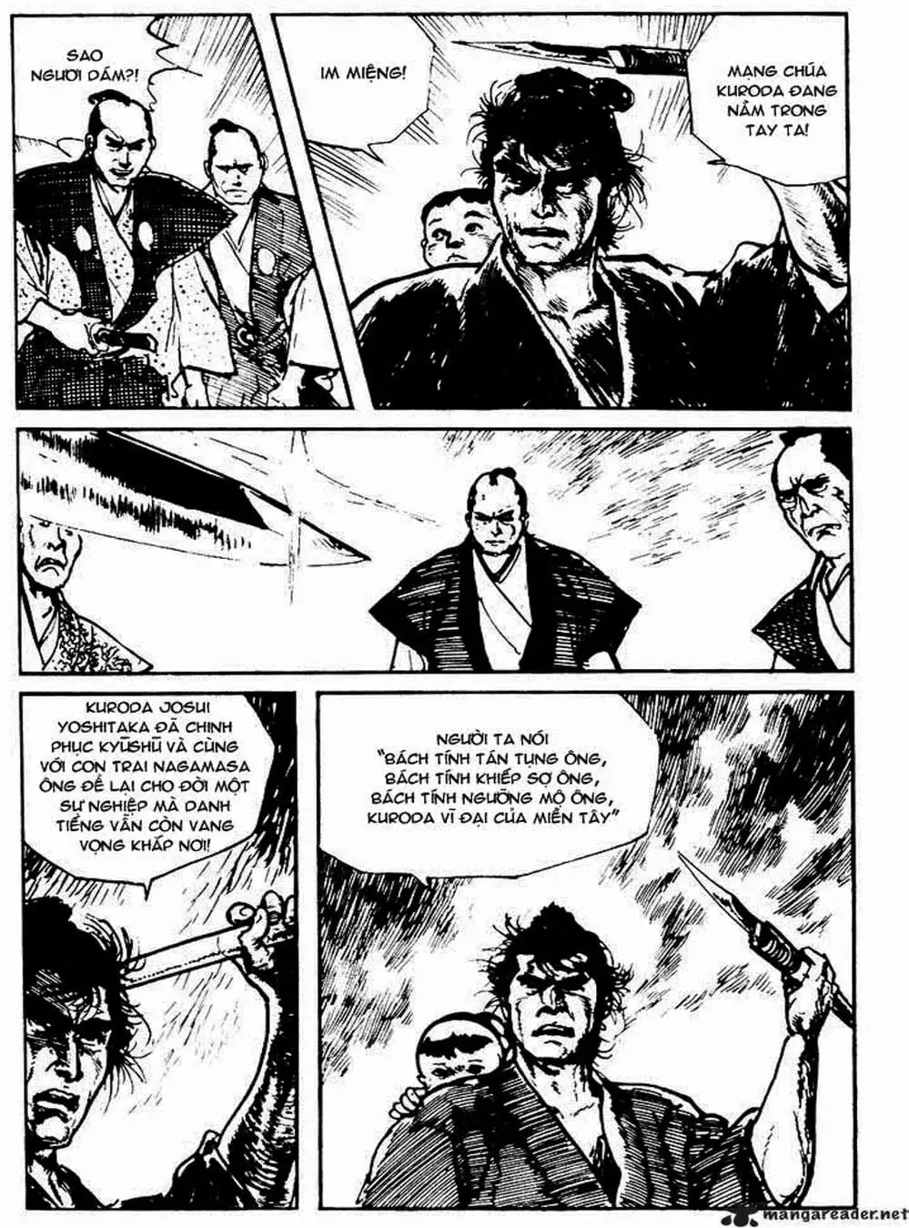 Truyện Tranh Sói Mang Con - Lone Wolf And Cub trang 5