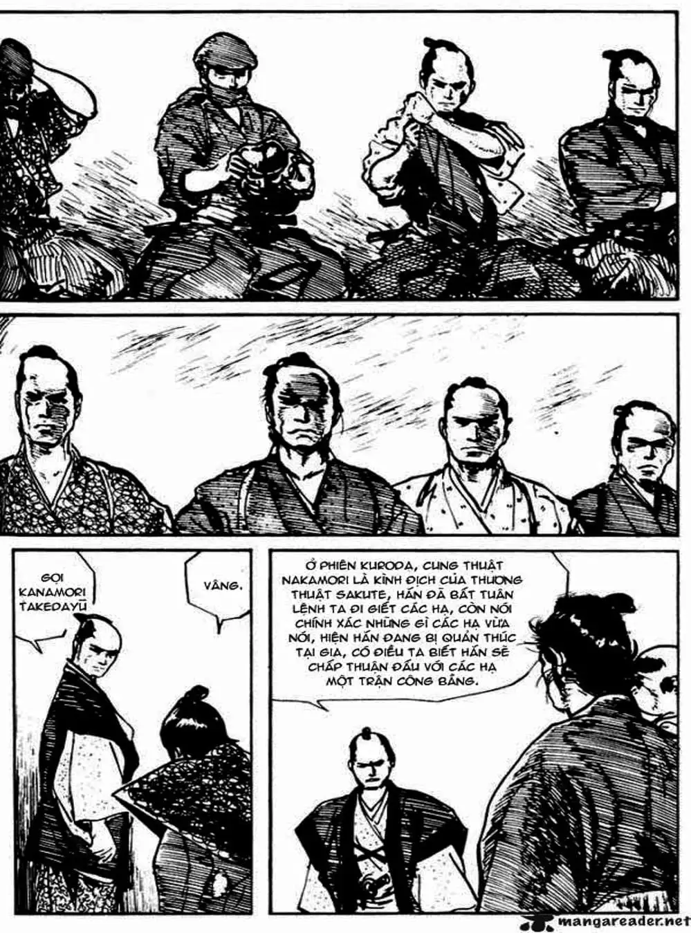 Truyện Tranh Sói Mang Con - Lone Wolf And Cub trang 5