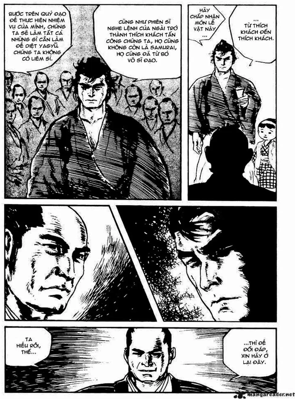 Truyện Tranh Sói Mang Con - Lone Wolf And Cub trang 5