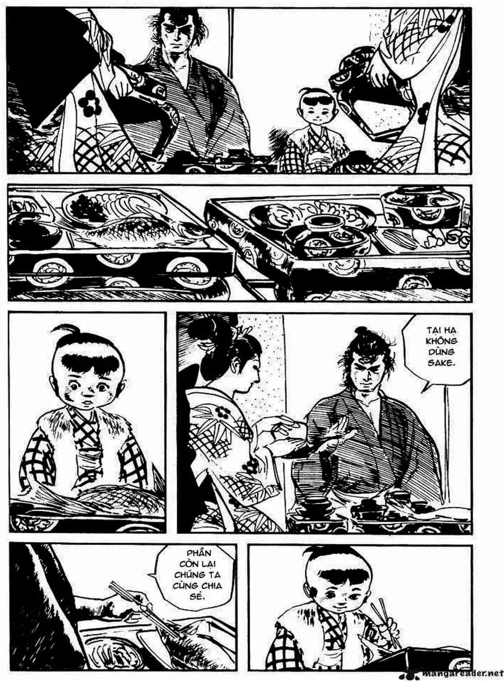 Truyện Tranh Sói Mang Con - Lone Wolf And Cub trang 5