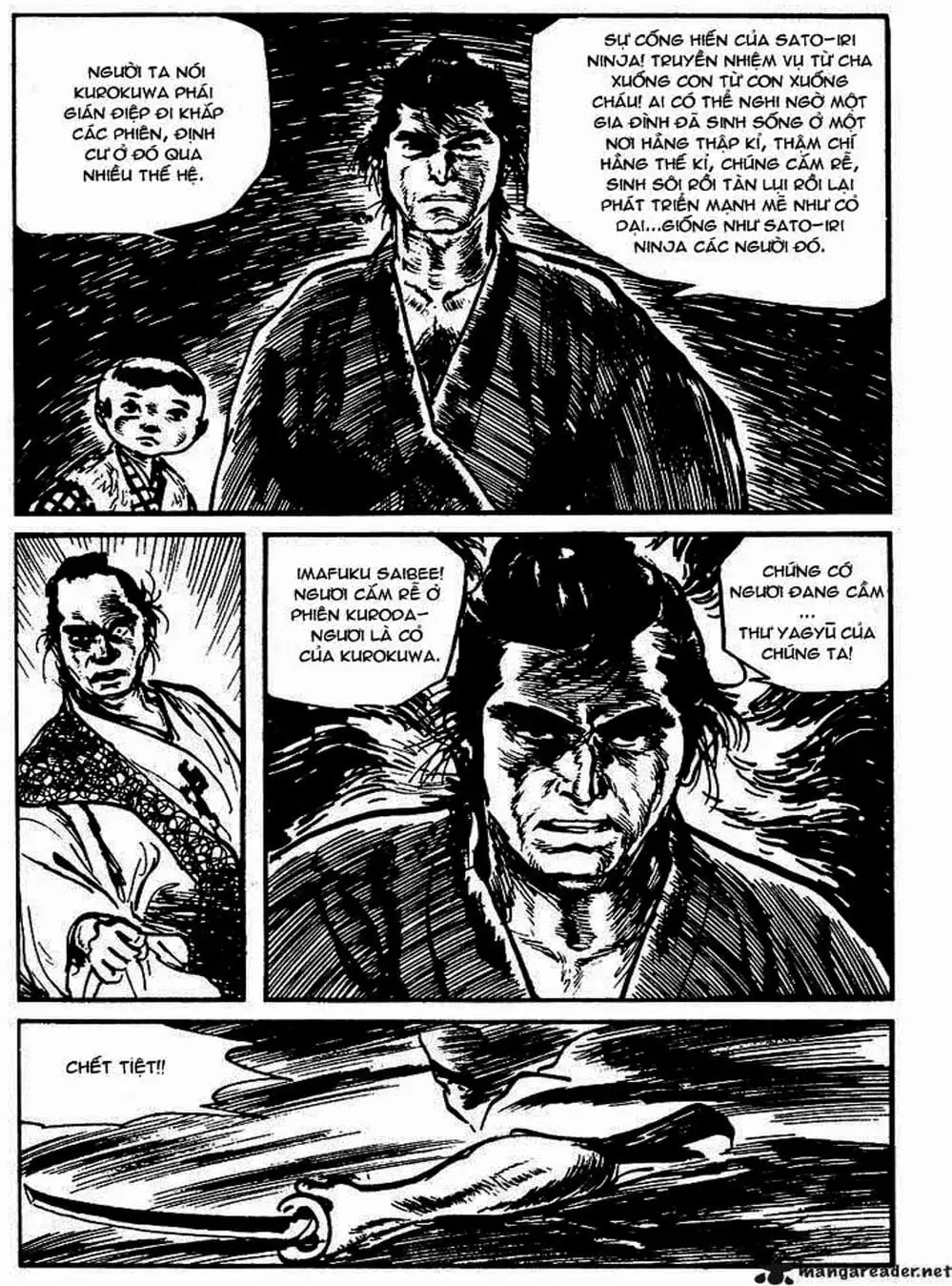 Truyện Tranh Sói Mang Con - Lone Wolf And Cub trang 5