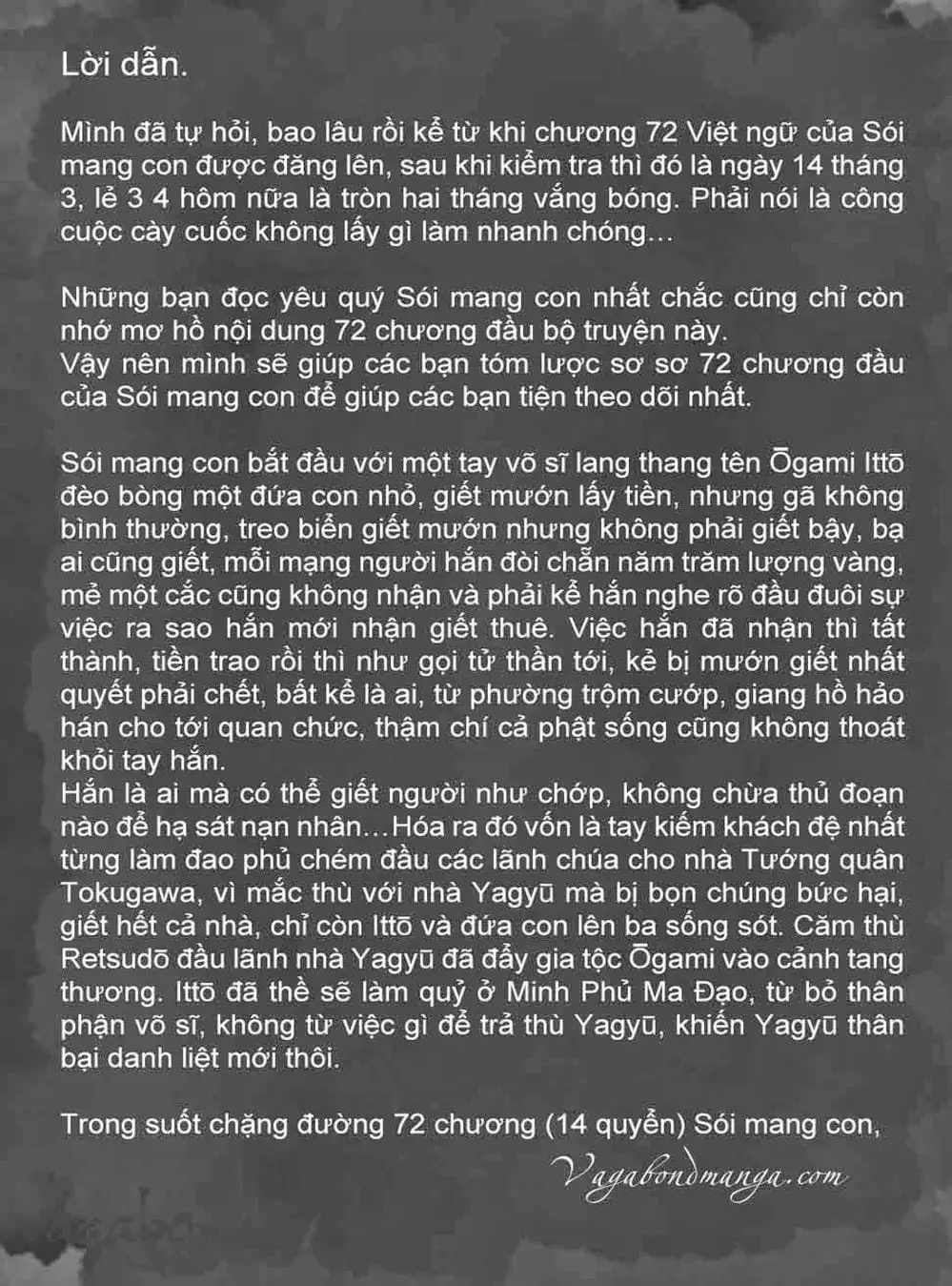 Truyện Tranh Sói Mang Con - Lone Wolf And Cub trang 5