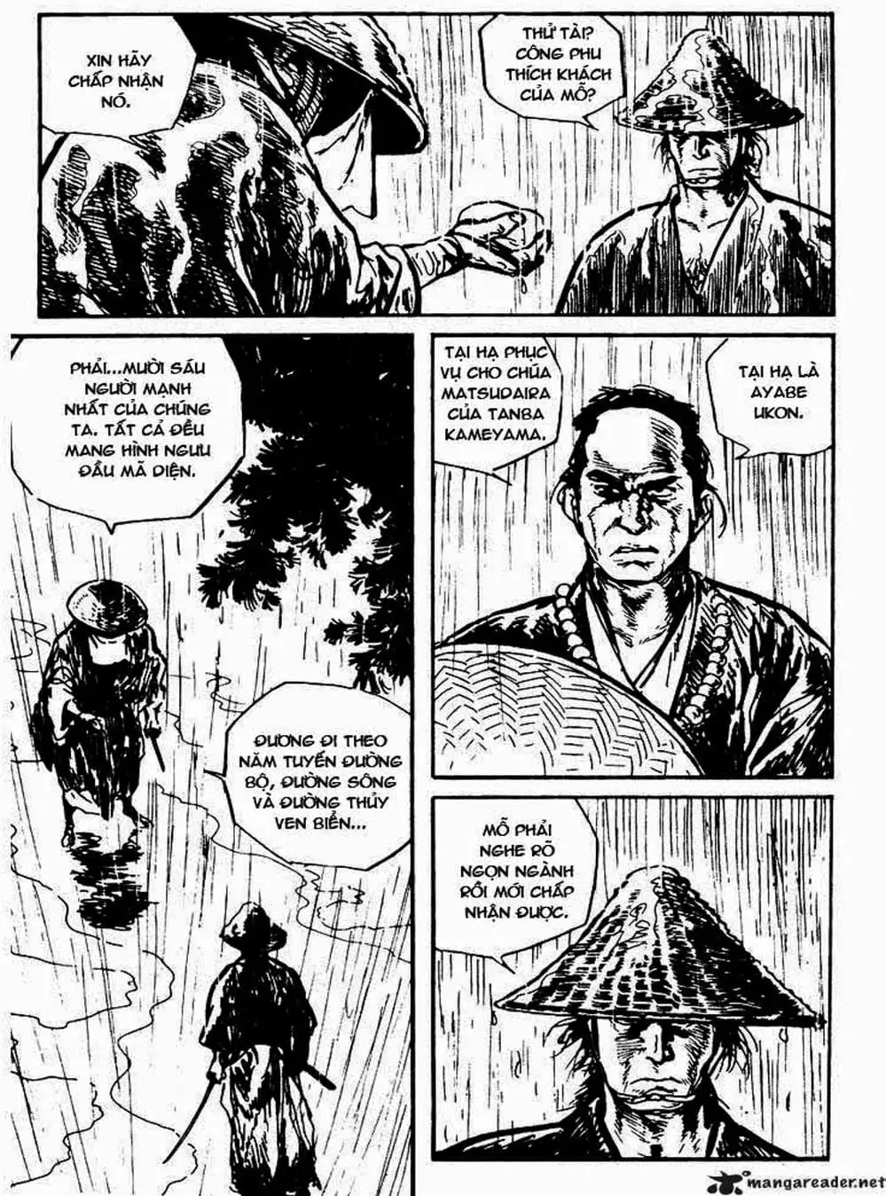 Truyện Tranh Sói Mang Con - Lone Wolf And Cub trang 5