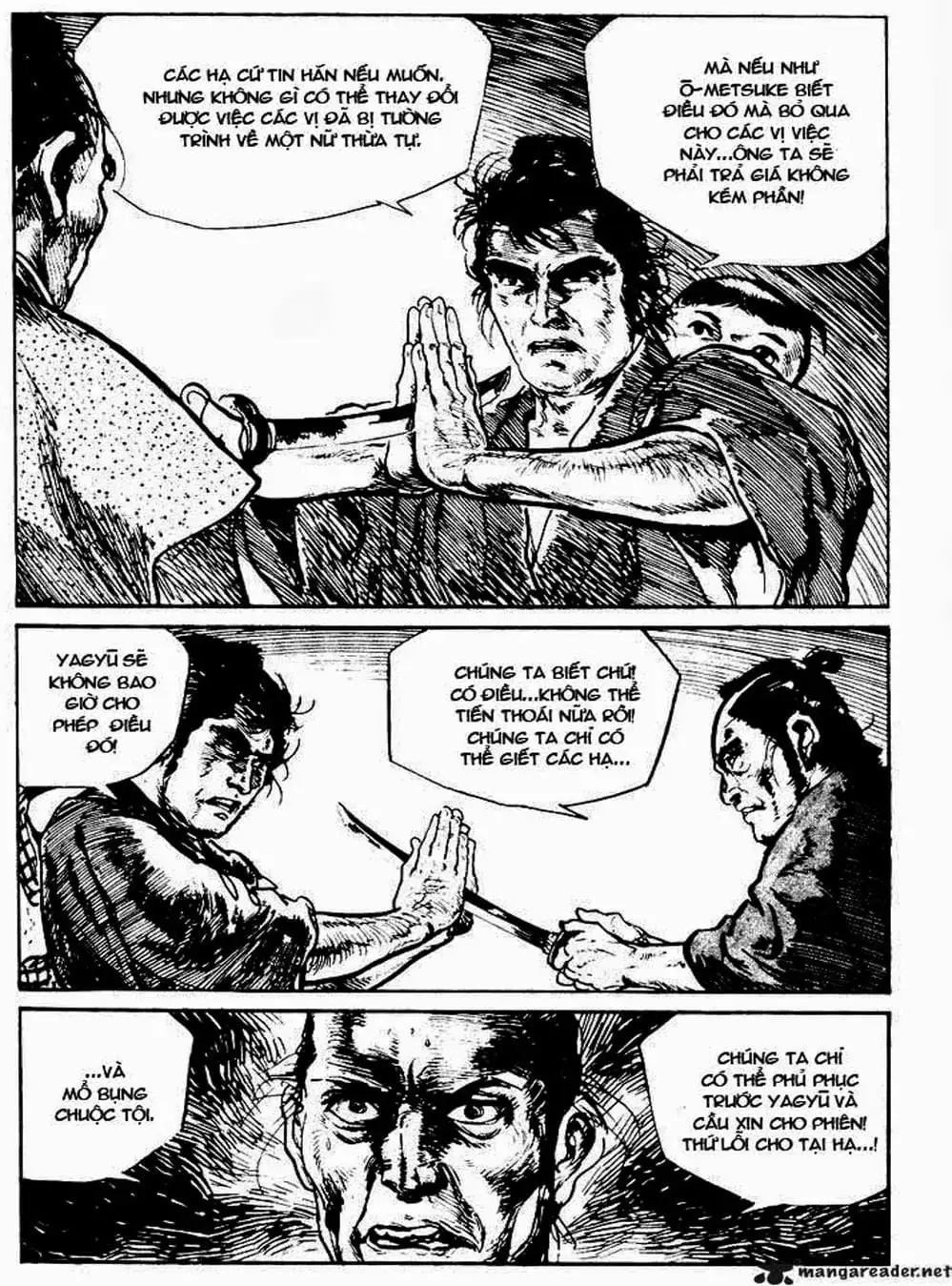 Truyện Tranh Sói Mang Con - Lone Wolf And Cub trang 5