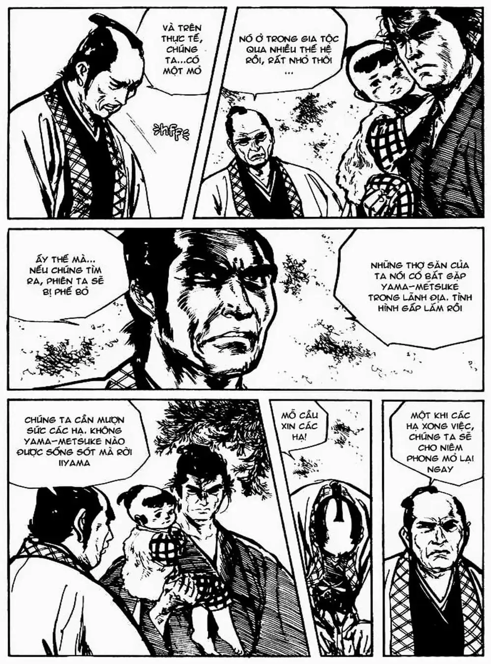 Truyện Tranh Sói Mang Con - Lone Wolf And Cub trang 5