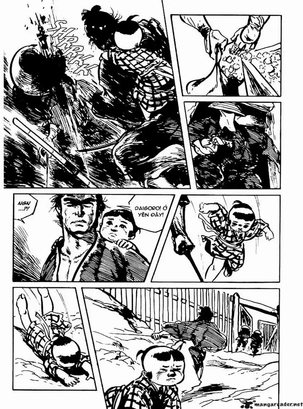 Truyện Tranh Sói Mang Con - Lone Wolf And Cub trang 5