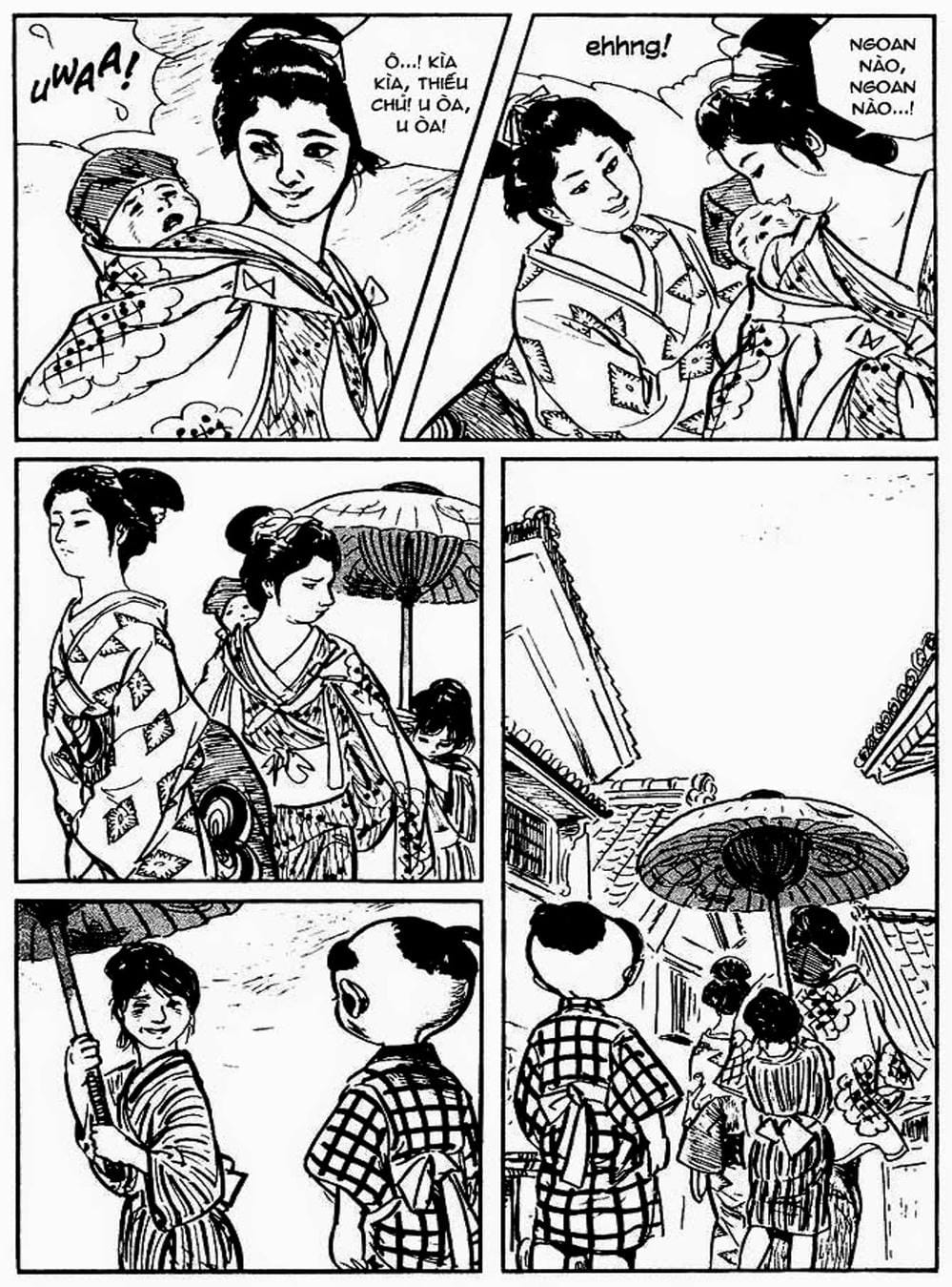 Truyện Tranh Sói Mang Con - Lone Wolf And Cub trang 5