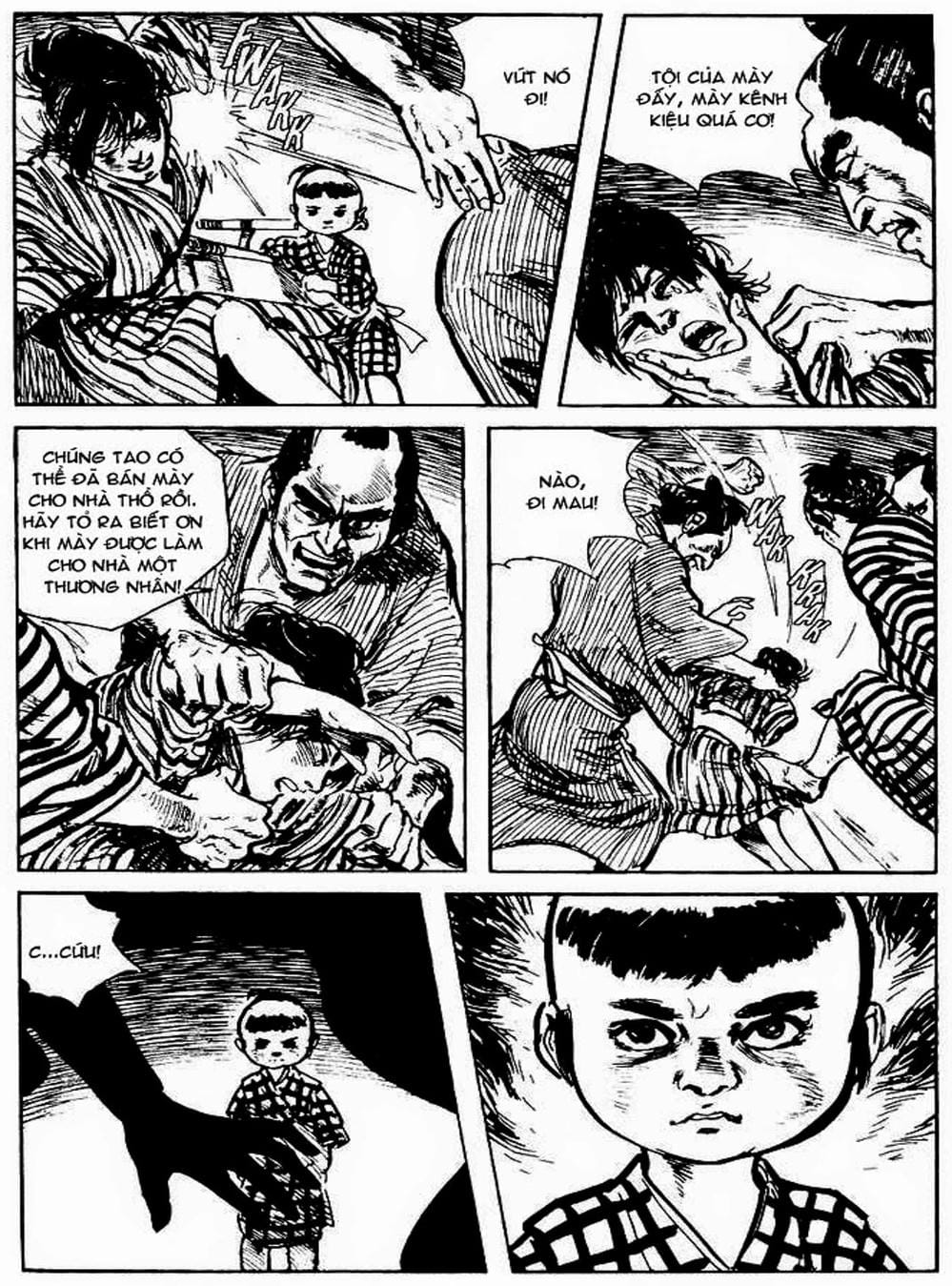 Truyện Tranh Sói Mang Con - Lone Wolf And Cub trang 5