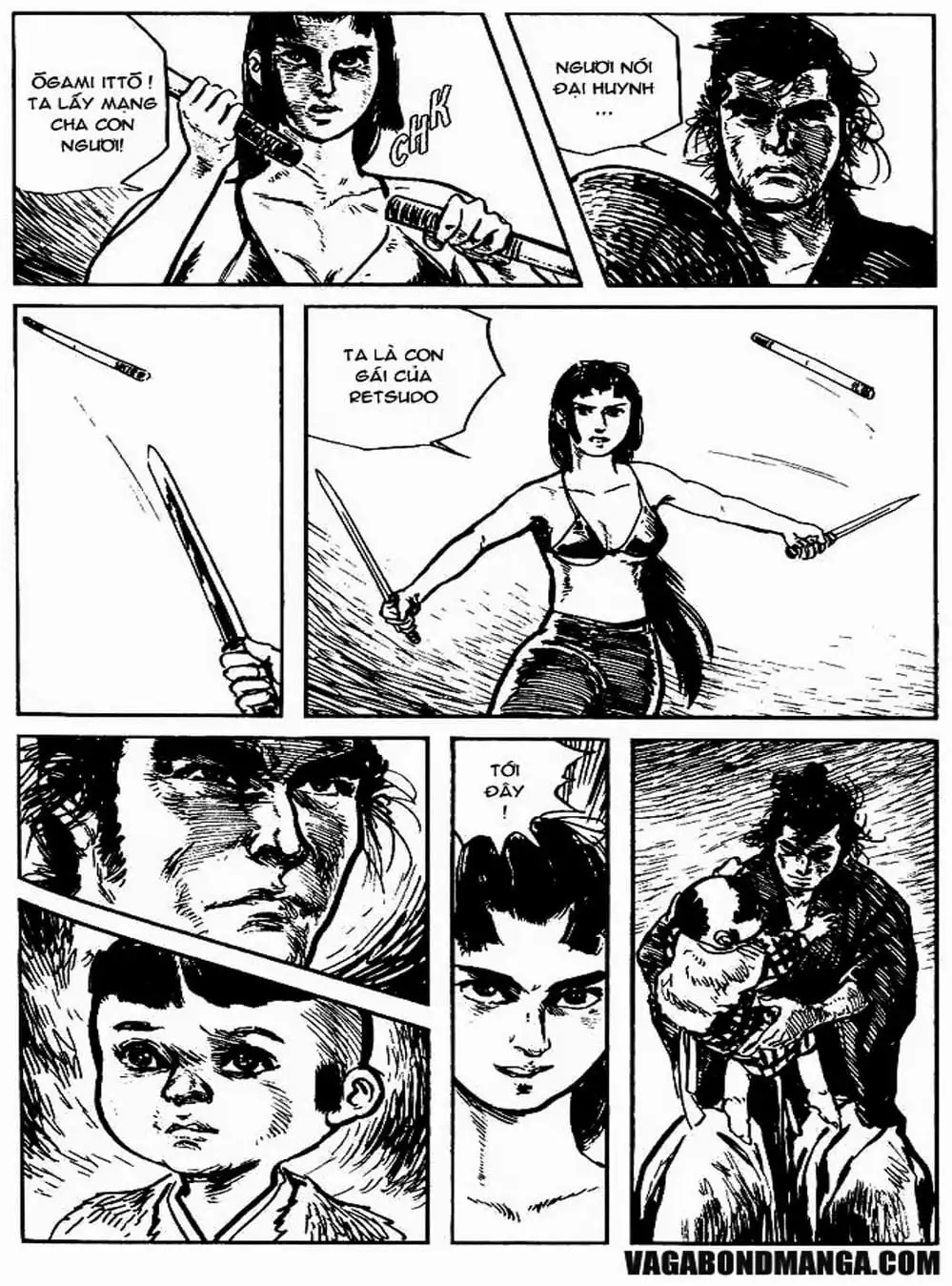 Truyện Tranh Sói Mang Con - Lone Wolf And Cub trang 5