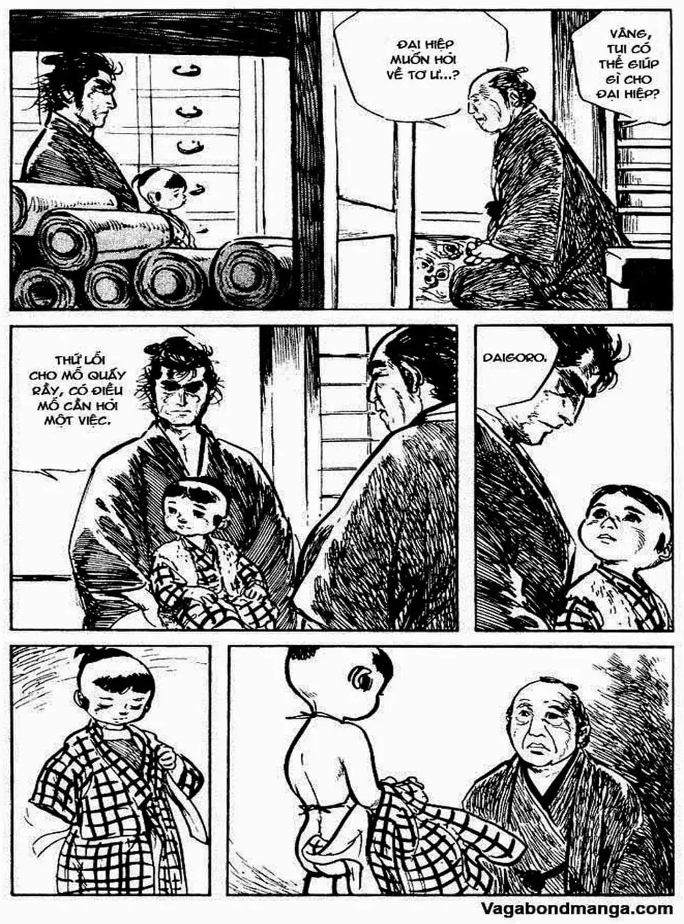 Truyện Tranh Sói Mang Con - Lone Wolf And Cub trang 5