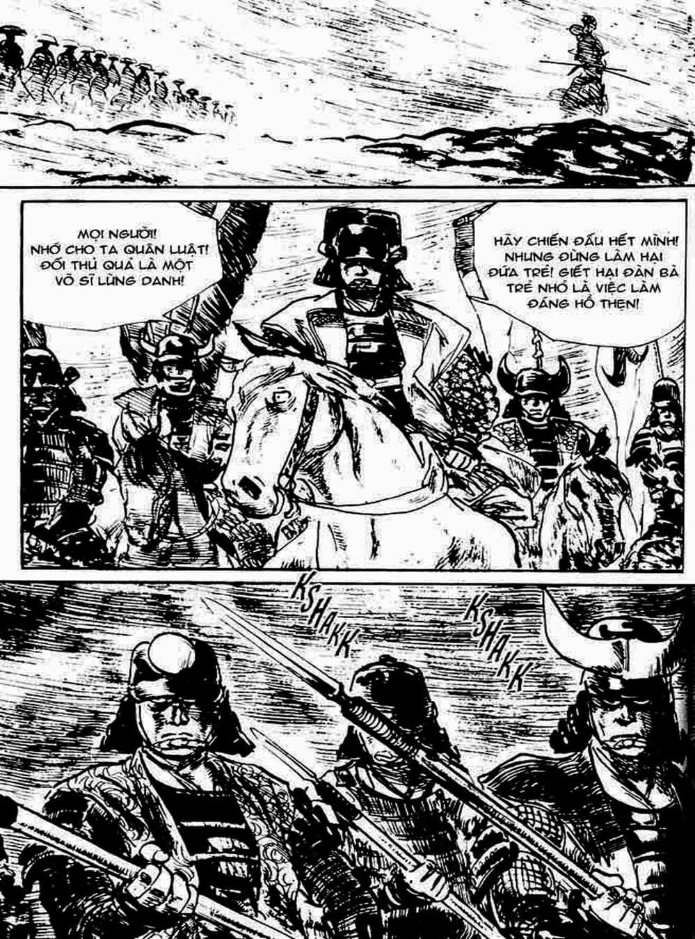 Truyện Tranh Sói Mang Con - Lone Wolf And Cub trang 5