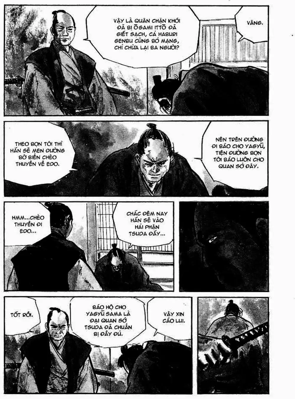 Truyện Tranh Sói Mang Con - Lone Wolf And Cub trang 5