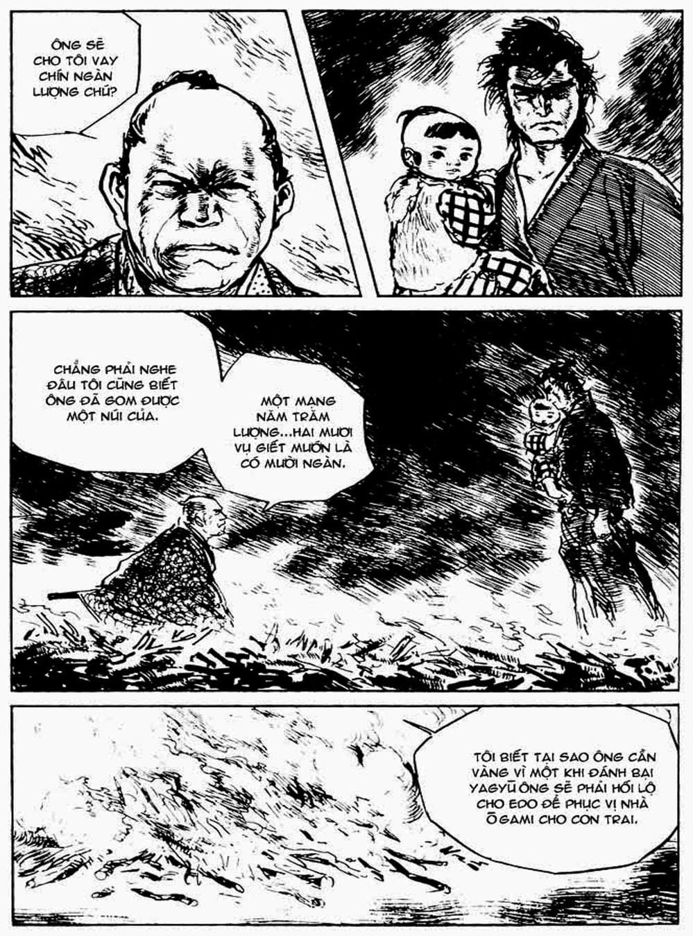 Truyện Tranh Sói Mang Con - Lone Wolf And Cub trang 5