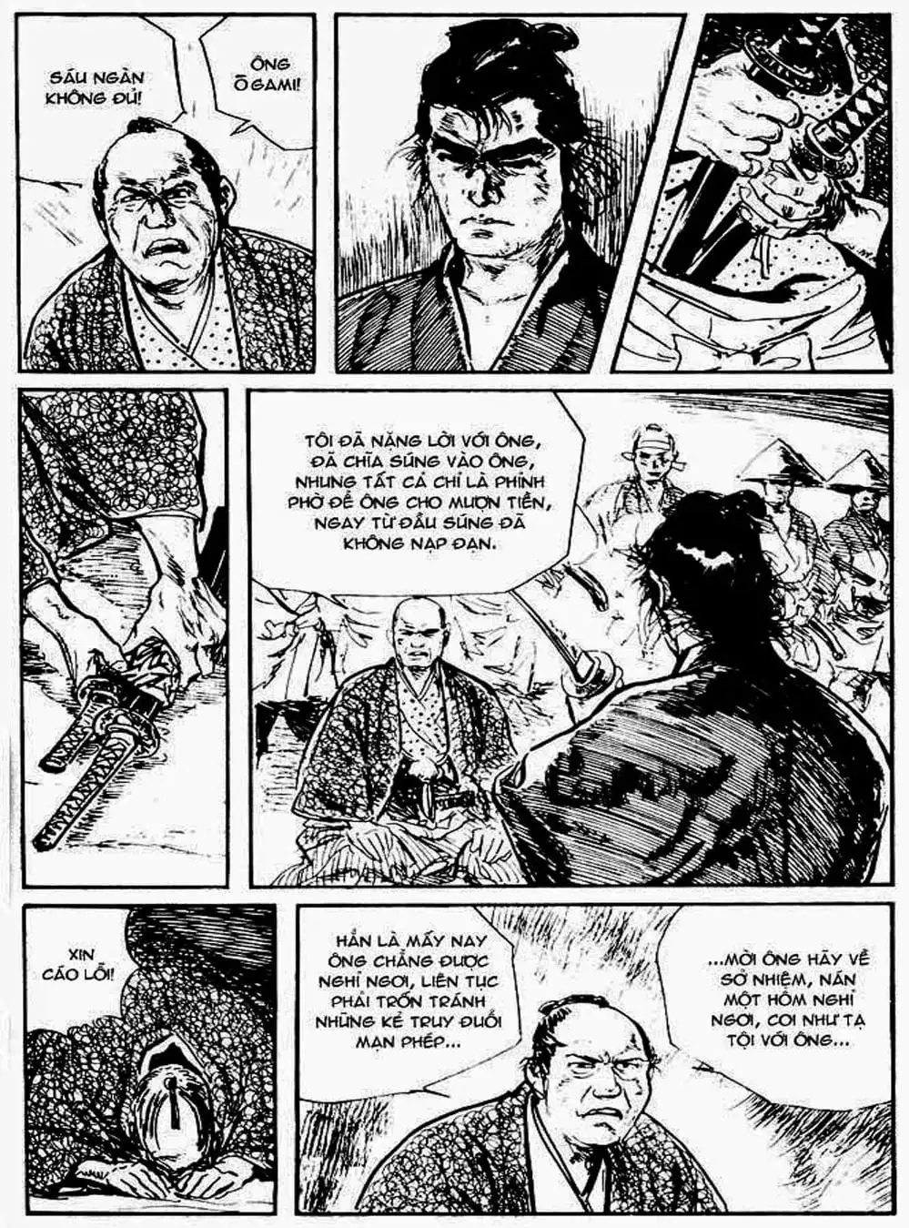 Truyện Tranh Sói Mang Con - Lone Wolf And Cub trang 5