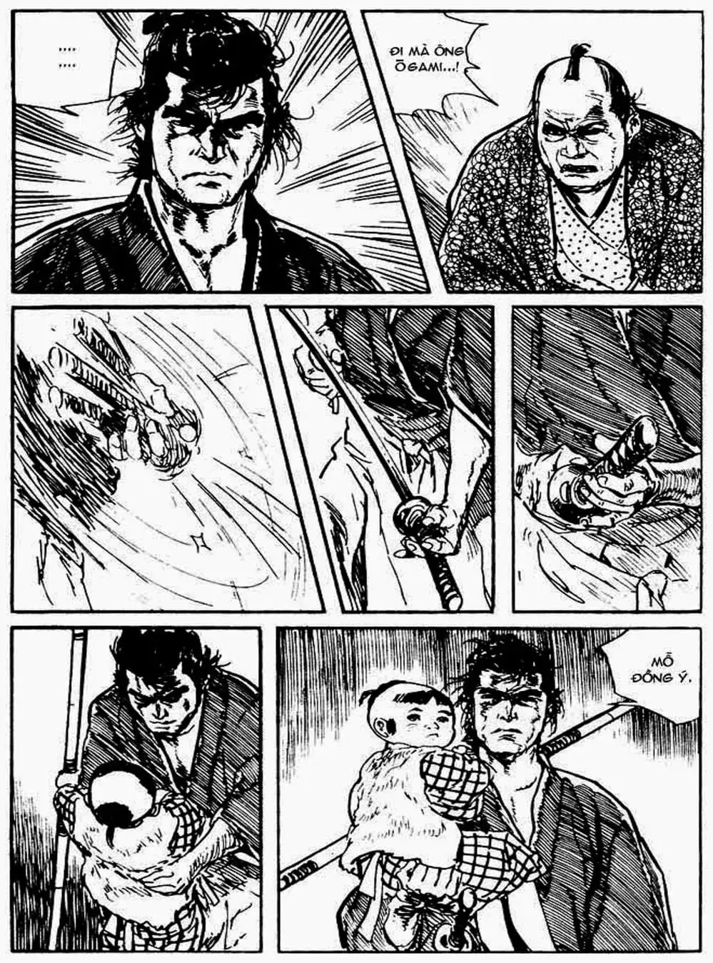 Truyện Tranh Sói Mang Con - Lone Wolf And Cub trang 5