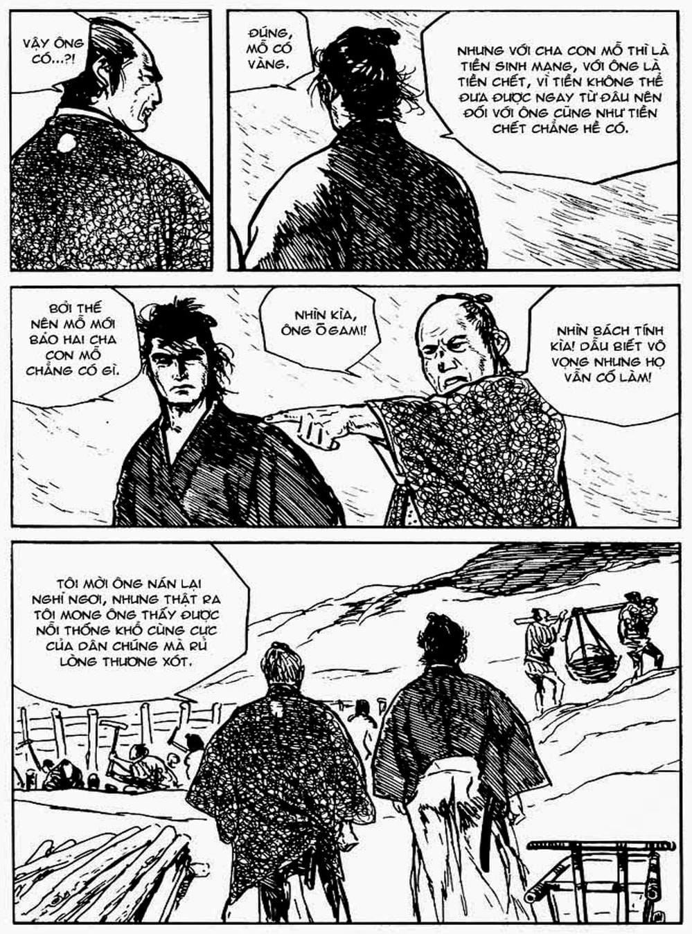 Truyện Tranh Sói Mang Con - Lone Wolf And Cub trang 5