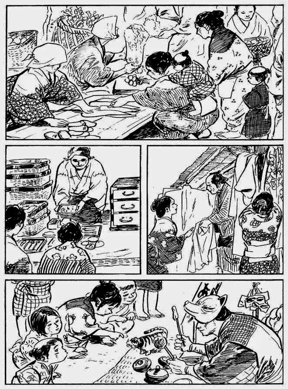 Truyện Tranh Sói Mang Con - Lone Wolf And Cub trang 5