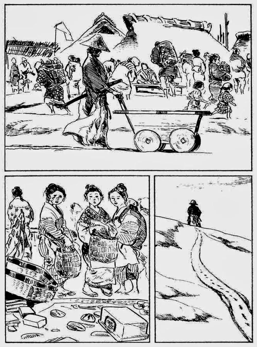 Truyện Tranh Sói Mang Con - Lone Wolf And Cub trang 5