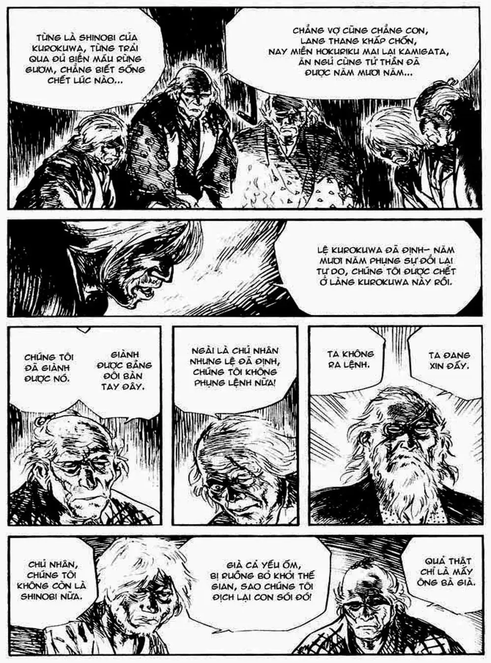 Truyện Tranh Sói Mang Con - Lone Wolf And Cub trang 5