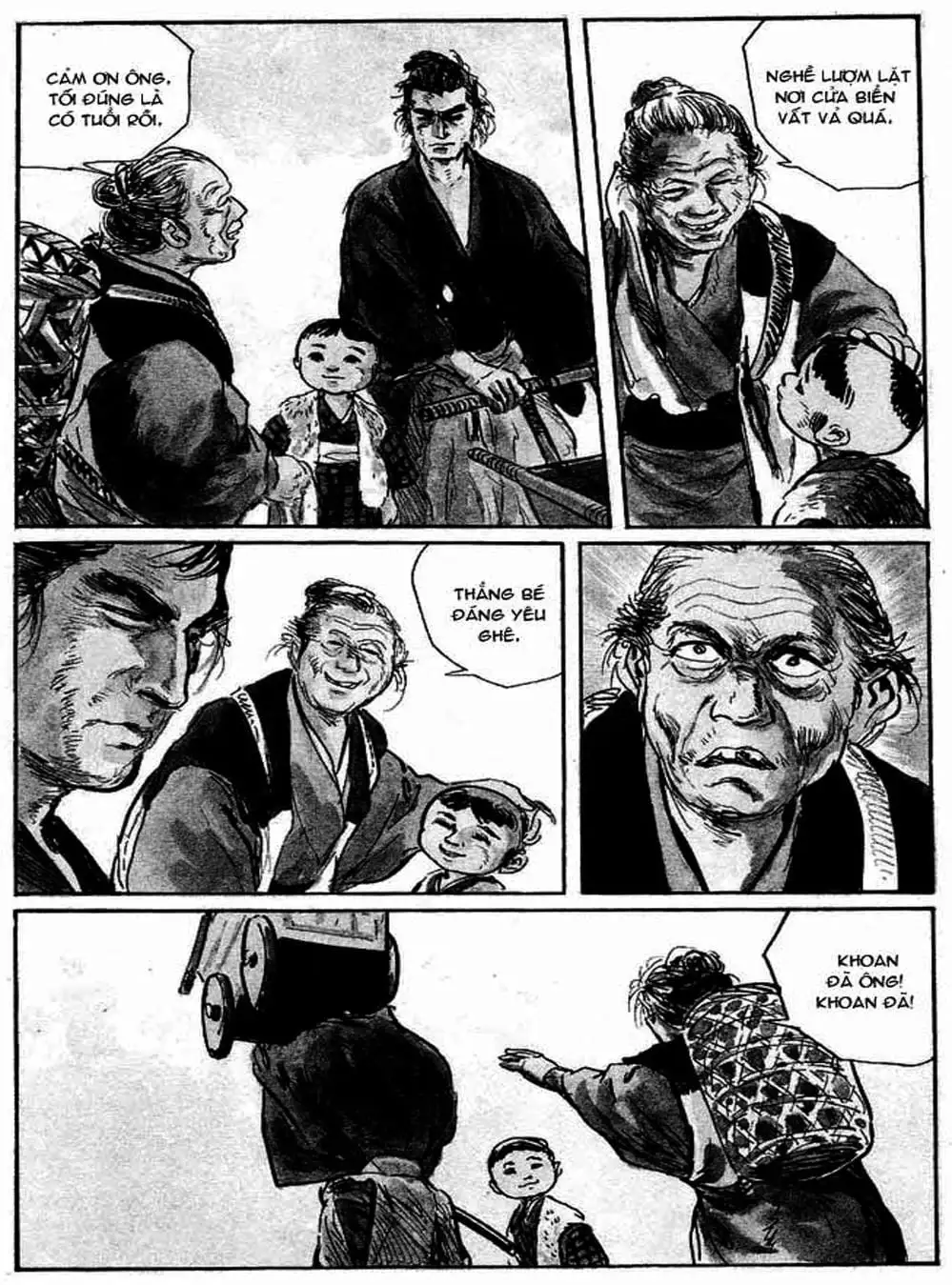 Truyện Tranh Sói Mang Con - Lone Wolf And Cub trang 5