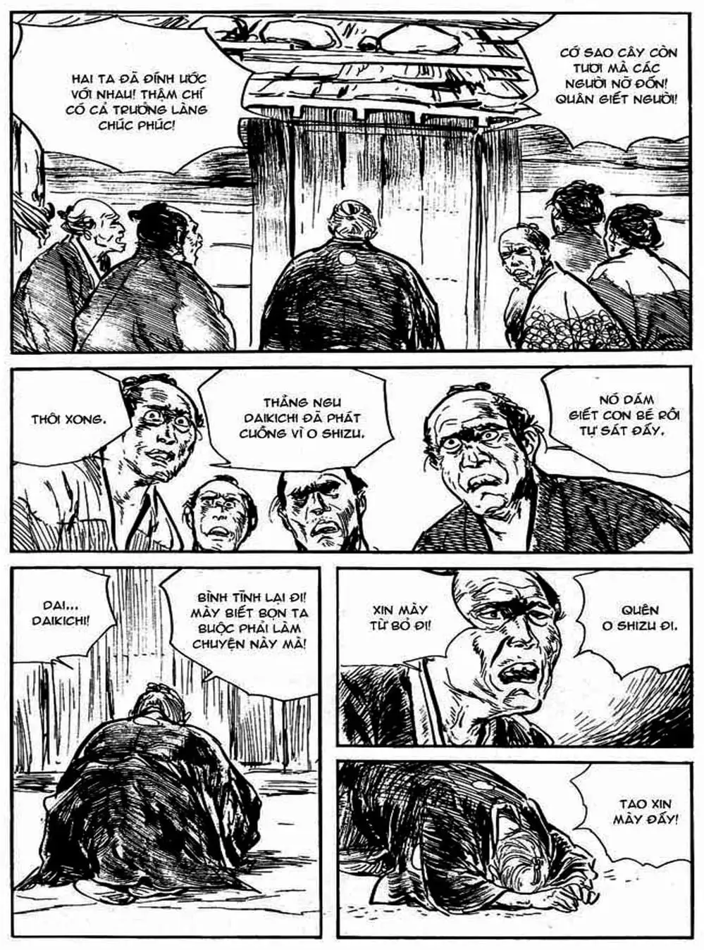 Truyện Tranh Sói Mang Con - Lone Wolf And Cub trang 5