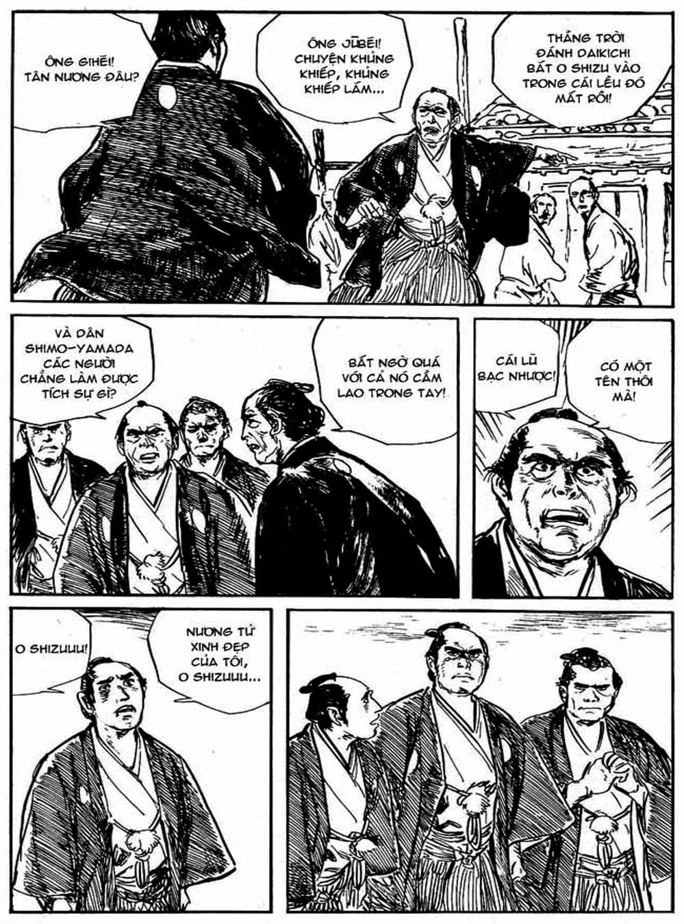 Truyện Tranh Sói Mang Con - Lone Wolf And Cub trang 5